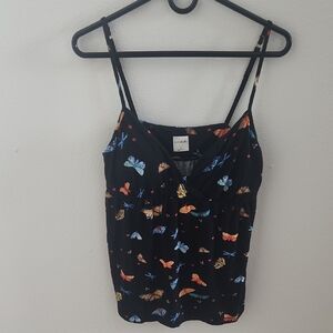 Soma Multicolor Butterfly Print Camisole